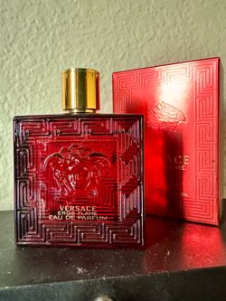 Versace Eros Flame – 96% Full w/ Original Box