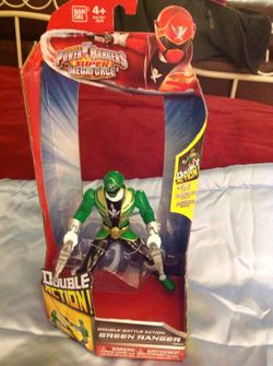 Power Rangers double action green