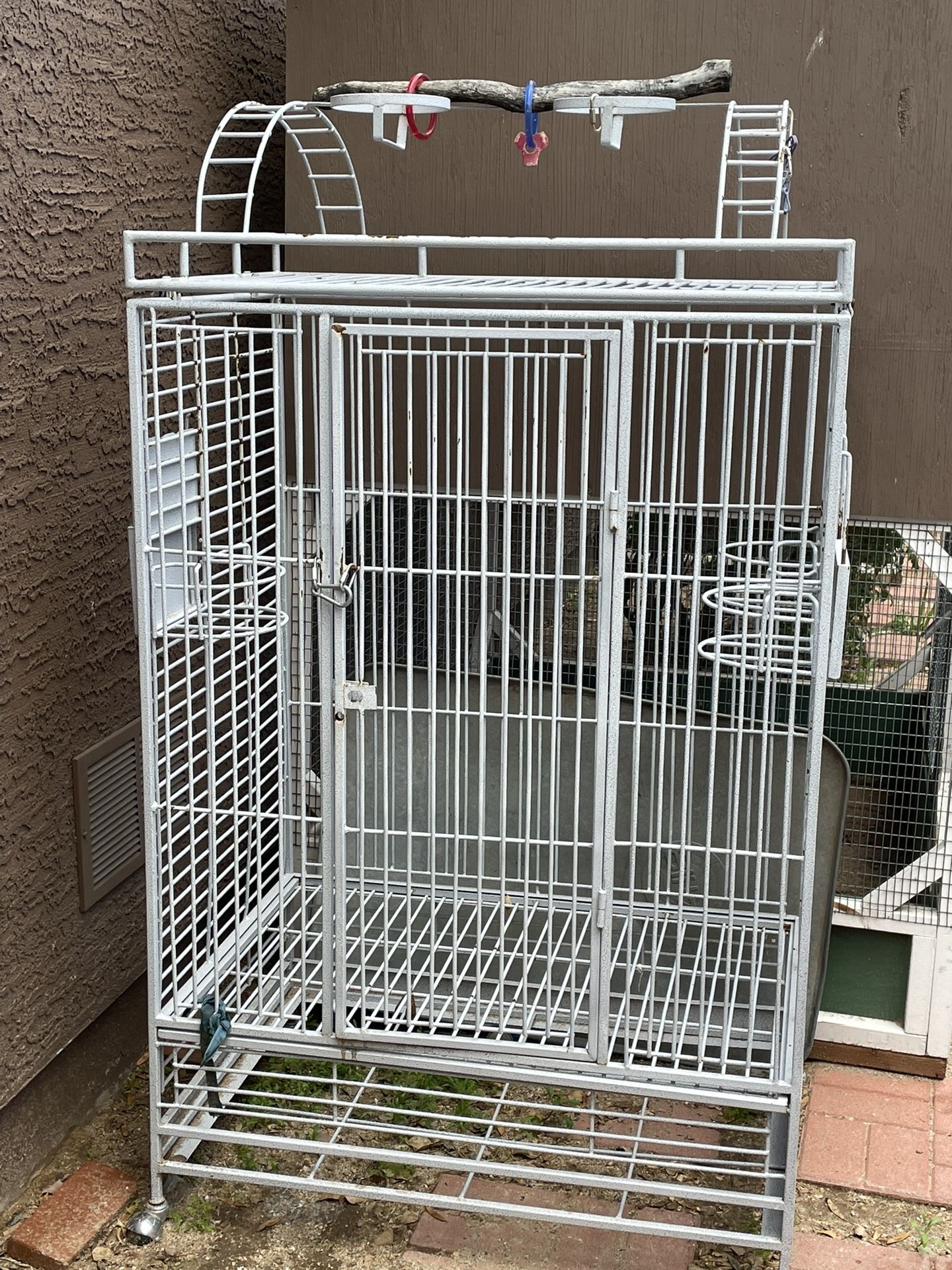 PRICE REDUCTION/Rod Iron Bird Cage