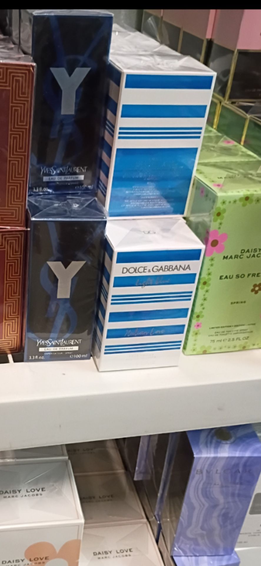 Colognes and perfumes