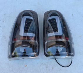 97-04 Dodge Dakota LED Taillights Luces Traseras Calaveras Focos Luces
