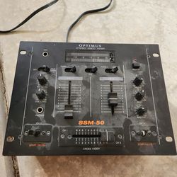Optimus SSM-50 Audio Mixer