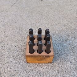 Stamped Numbers.