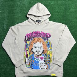 That's a Awful Lot of Cough Syrup Chucky "BEIGE" Hoodie - (Size L)