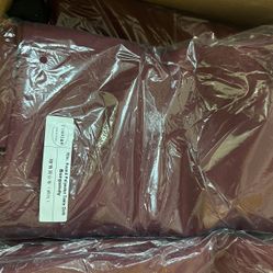 Burgundy Polyester Table Cloth