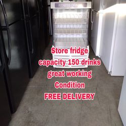 FREE DELIVERY $450 STORE FRIDGE 