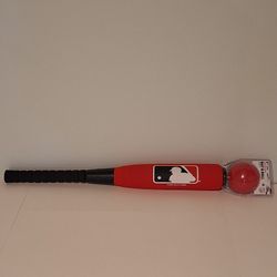 MLB® 24" Red Kids Foam Baseball Bat & Ball
