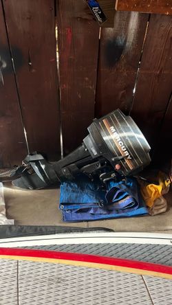 Mercury, outboard, dinghy engine