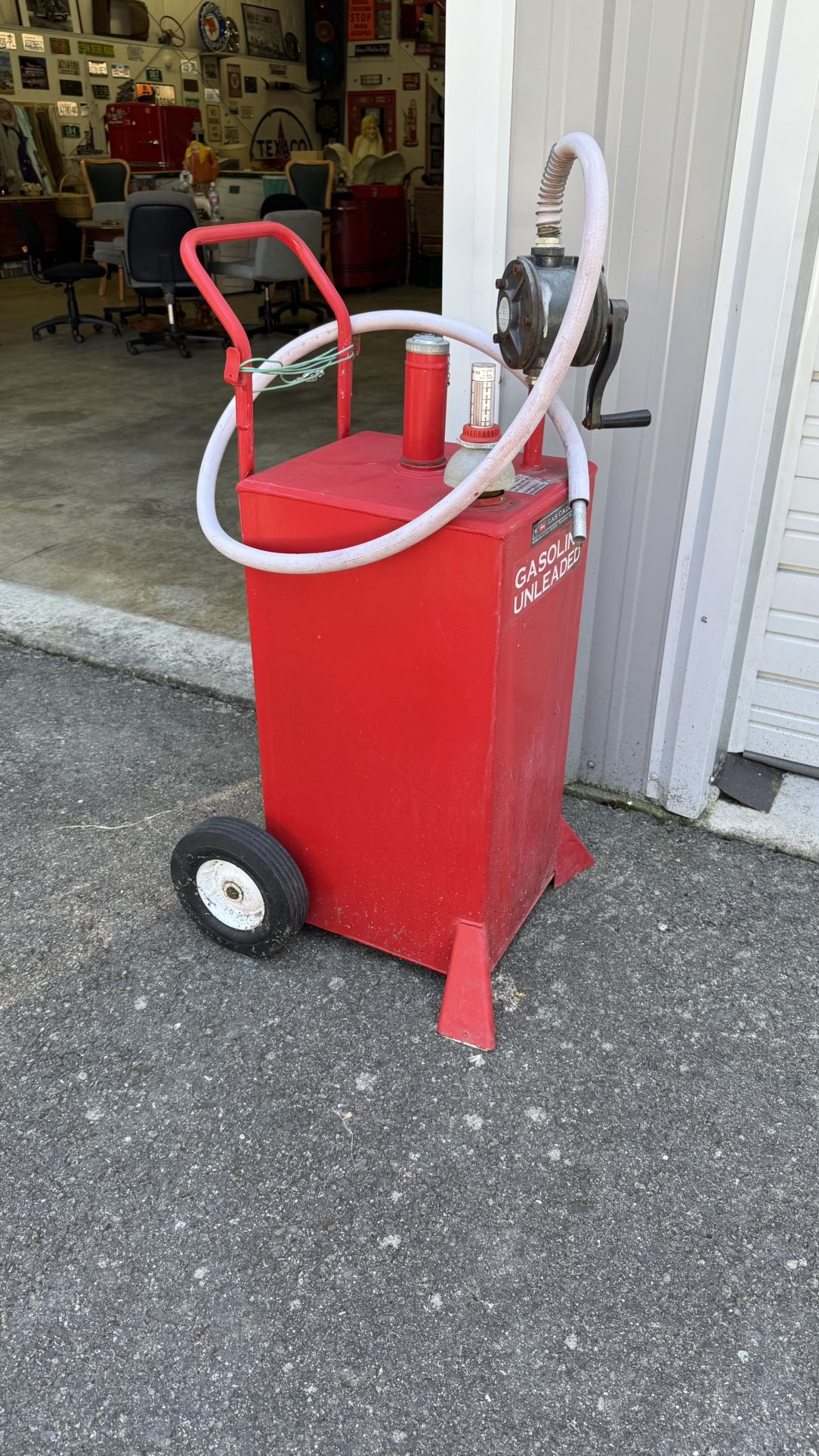 Antique Fuel Container