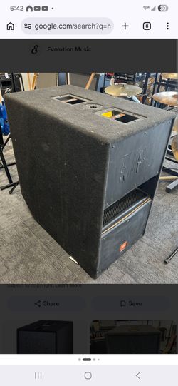 JBL MPro MP255S Subwoofer (2) PAIR