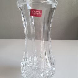 Vintage Cristal D'Arques Genuine Lead Crystal Vase