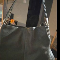 Coach Green Leather Purse