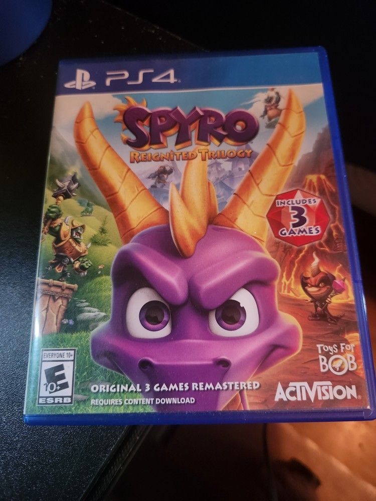PS4 Spiro Re-Ignited Trilogy