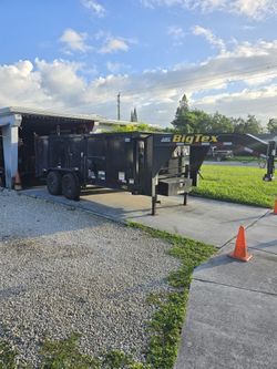 Dump Trailer Gooseneck 