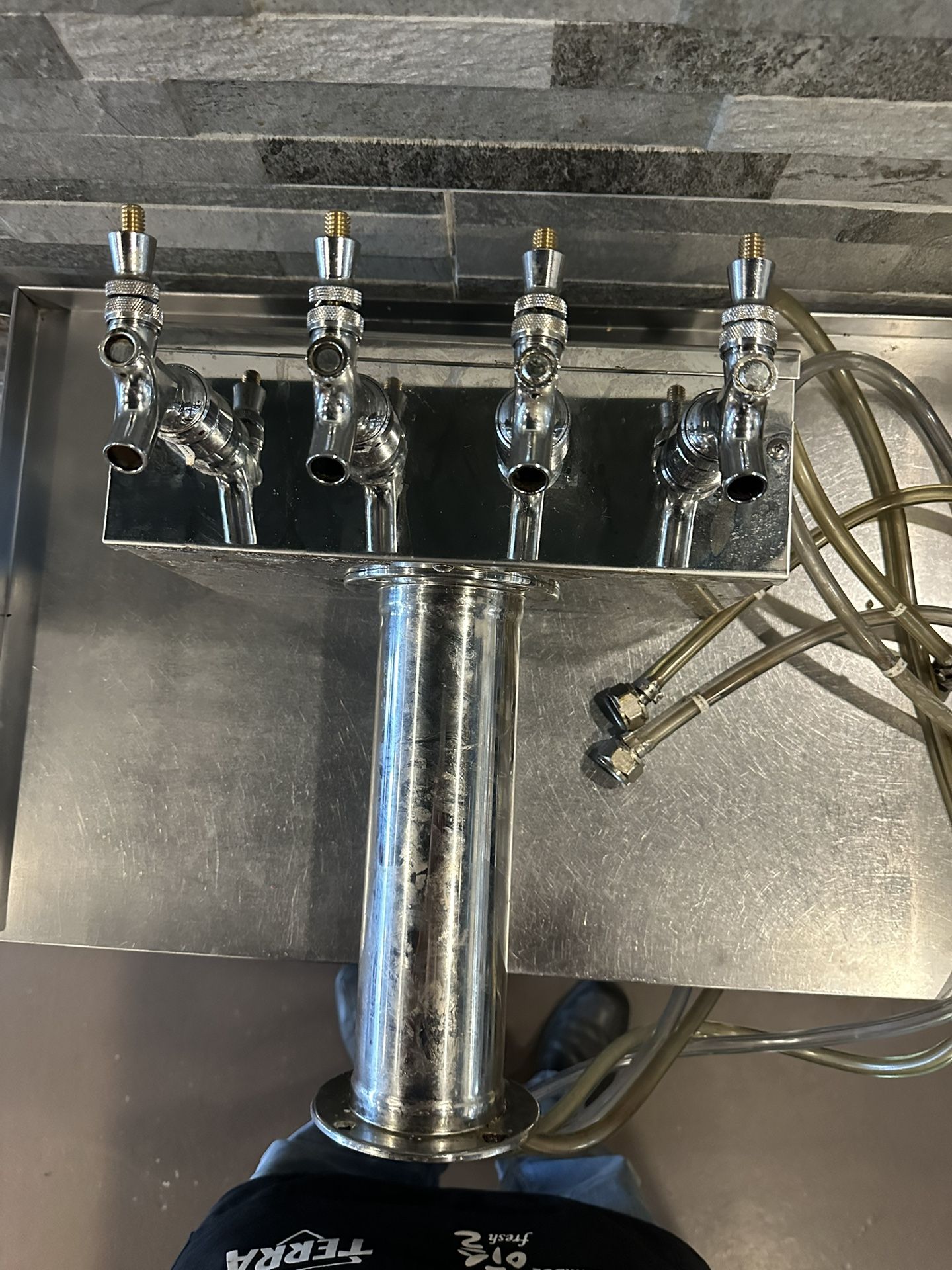 Micro Magic 4 Faucets Draft Beer Tower