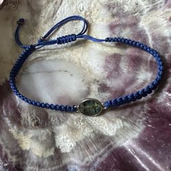 Adjustable Blue Bracelet 