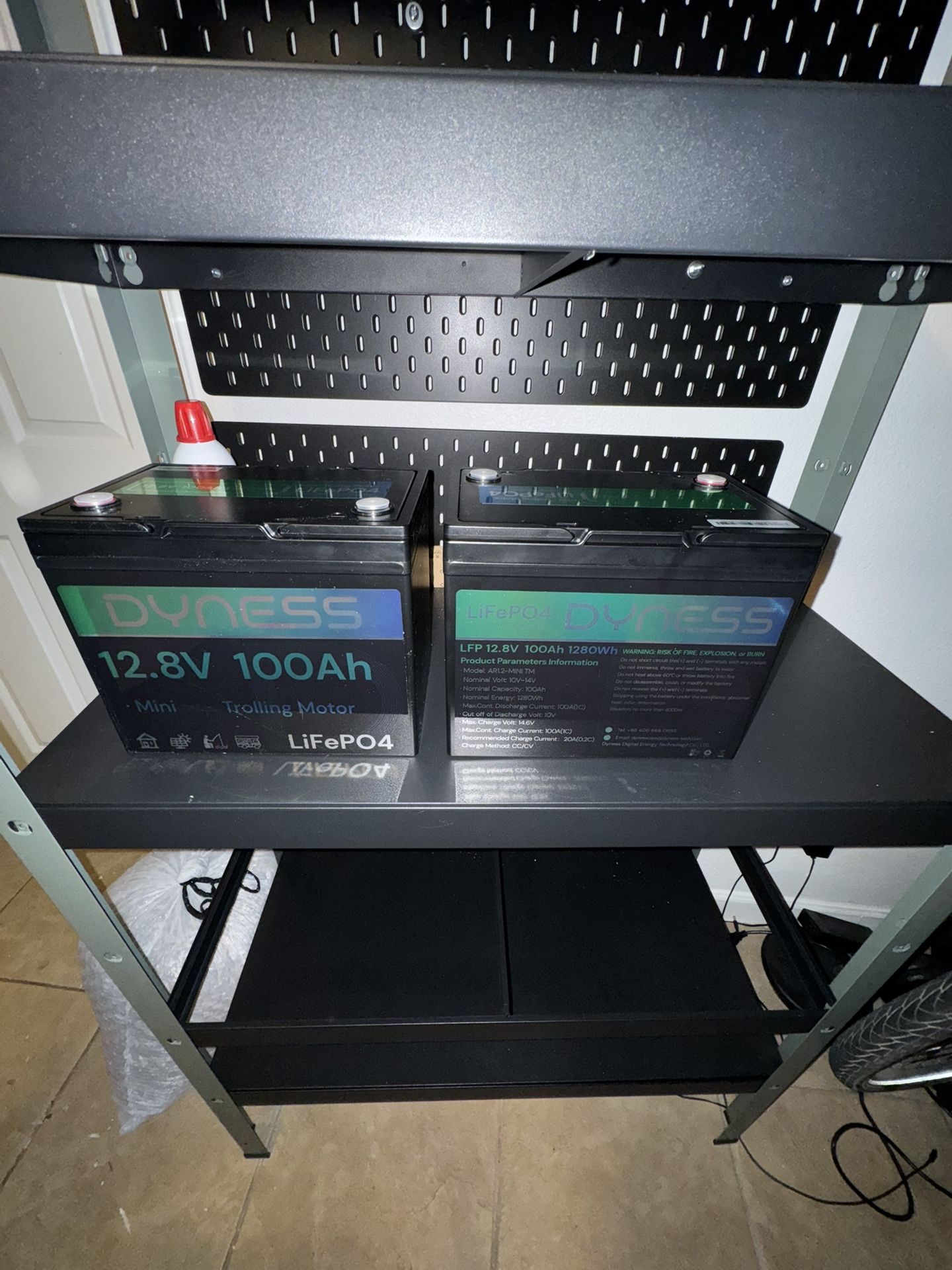 Dyness 12.8V 100Ah LiFePO4 Battery – Brand New (x2 available)”