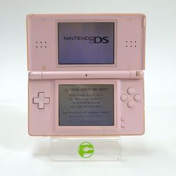 Nintendo DS Lite USG-001 Coral Pink Yellow LCD