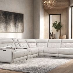 Palma Sand- OVERSIZED Power Reclining Sectional **NEW ARRIVAL**