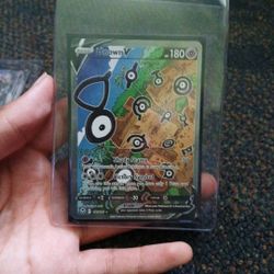 Unown V Full Art