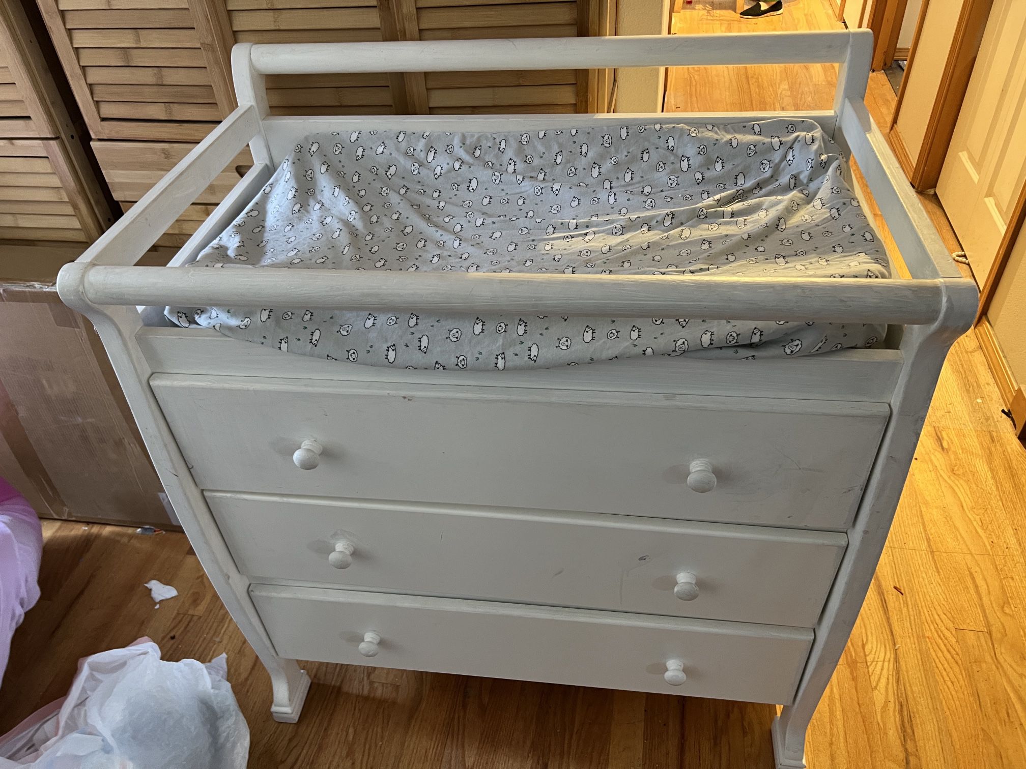 Change Table with Dresser and changing pad