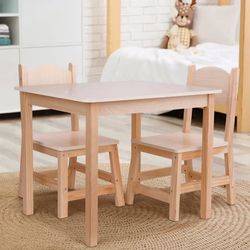 Wooden Kids Table And Chairs