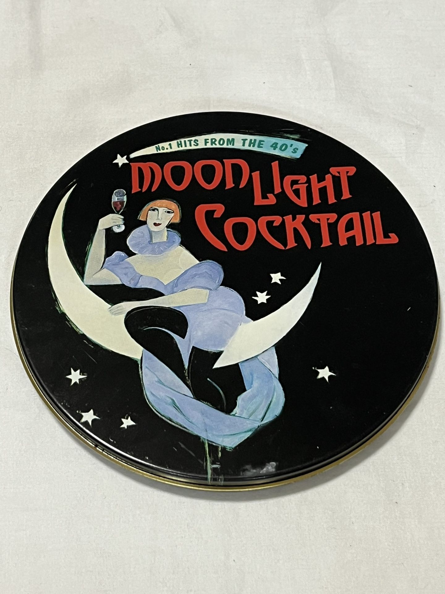 Moon Light Moonlight No.1 Hits From The 40's (CD Round Metal Tin) Brisa Entertainment 