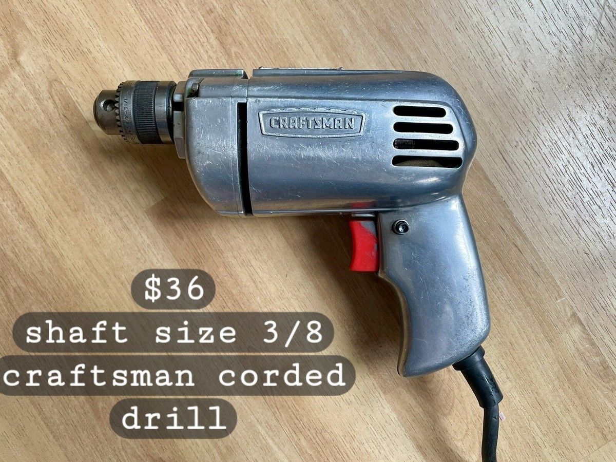 Craftsman Corded Drill