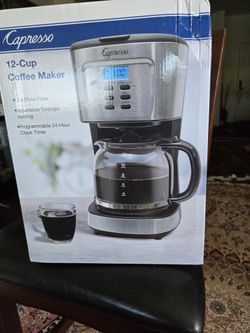 12 Cup Coffe Maker Brand New In The Box