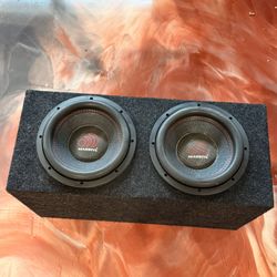 Dual 10 Inch Subwoofer Set Up