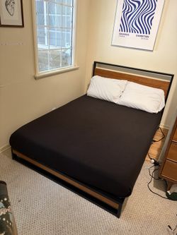 Industrial Full Size Bed Frame ONLY