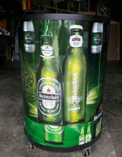 Heineken Electrical Cooler with Wheels