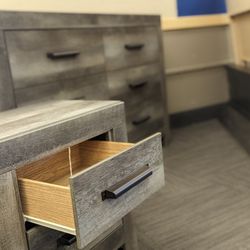 Dresser, Mirror, Nightstand 