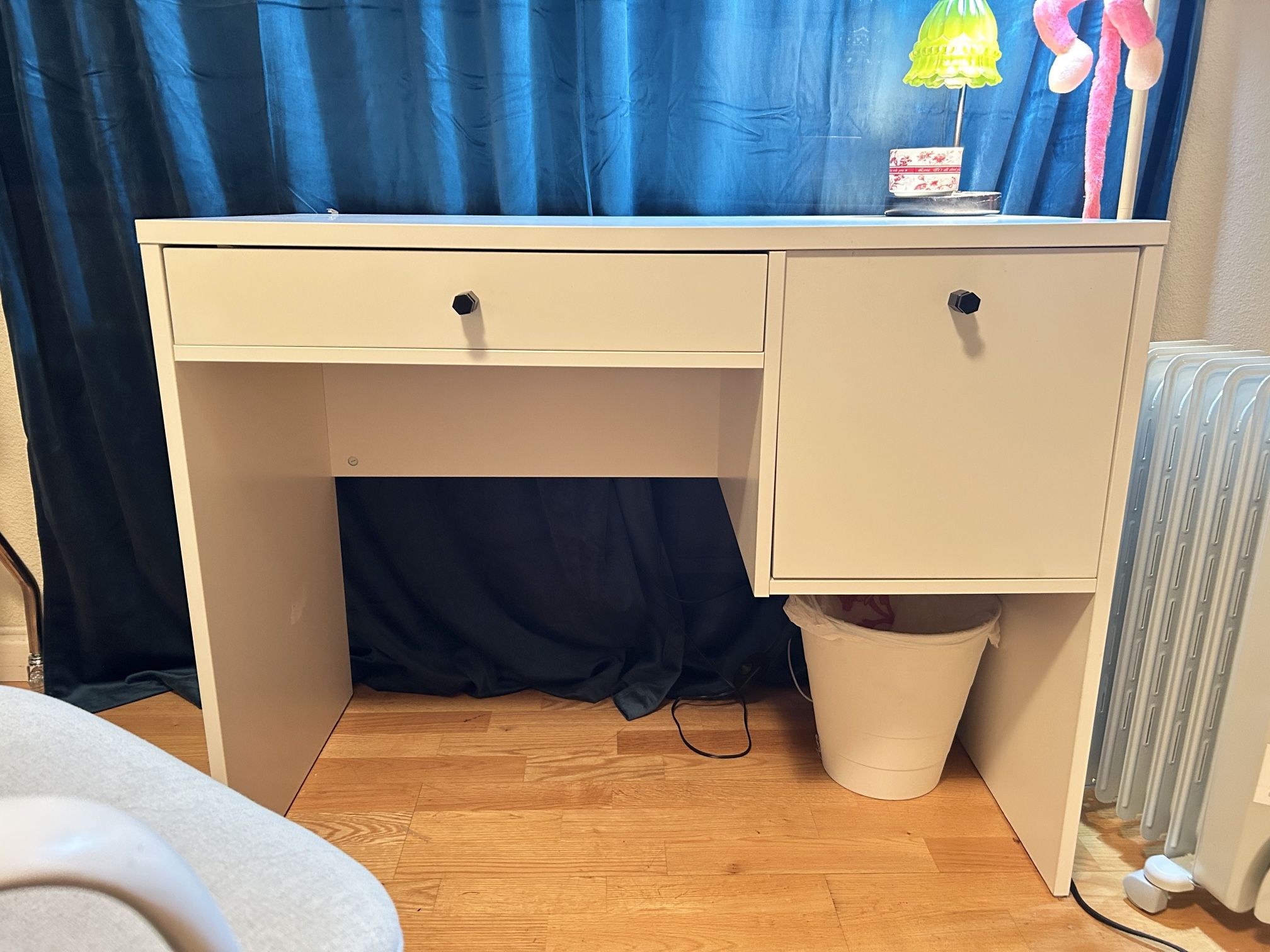 SYVDE Dressing table(Desk), white, 39 1/2x19 "