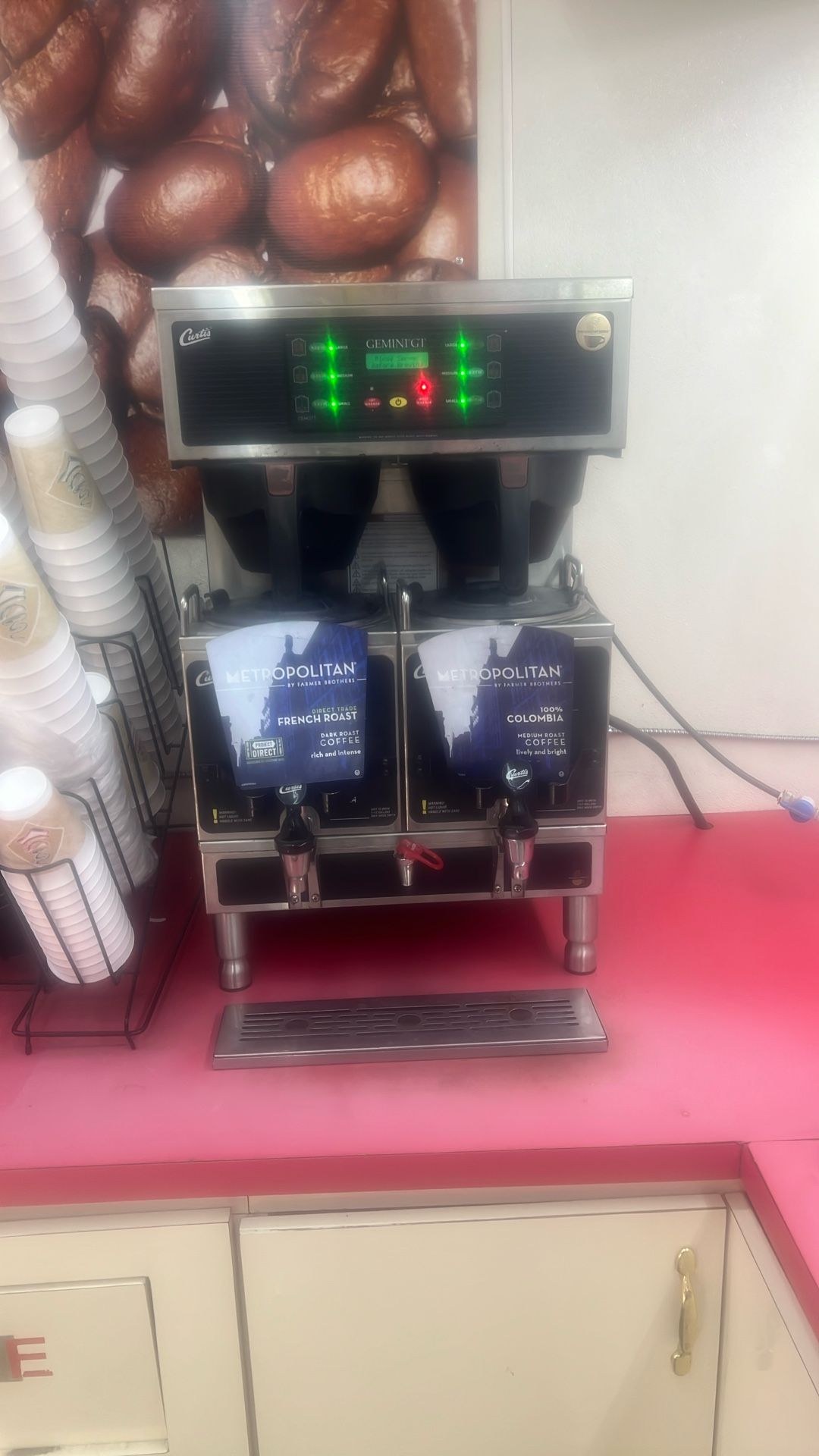 Curtis Coffee machine