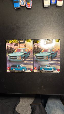 Hot Wheels Boulevard 1995 Chevrolet Tahoe – Lot of 2
