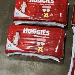 Huggies Diapers Size 1 (2)
