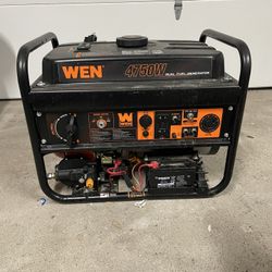 Wen generator 4750w gas/propane
