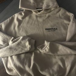 Essential Hoodie Sand Color 