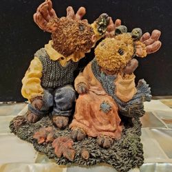 Boyds Bears  And Moose Figurines  $10 Ea