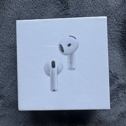 Apple AirPods 4. Newest 2024 model.  Brand new never opened Noise Canceling