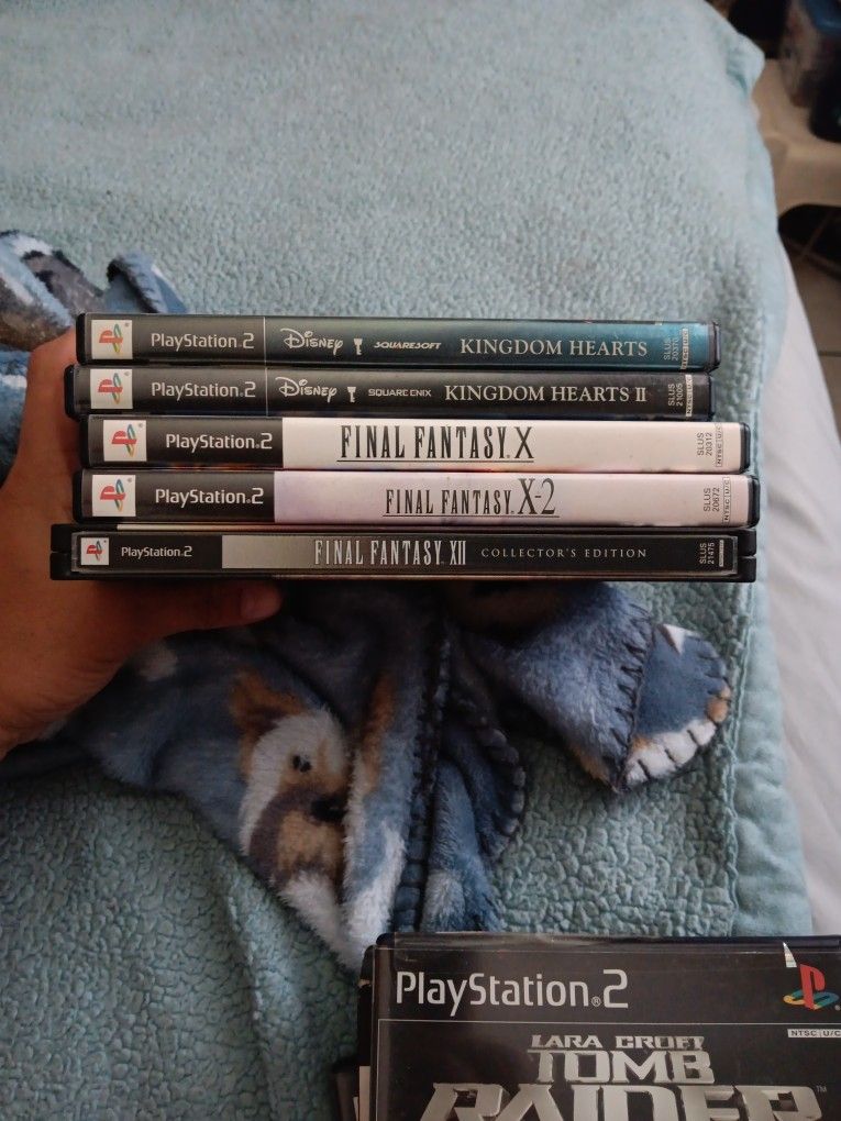 PS2 Final Fantasy & Kingdom Hearts
