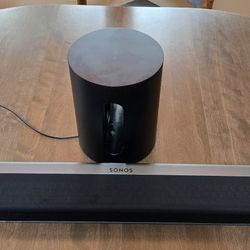 SONOS Playbar & Mini SUB, Both Used But Work Great