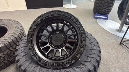 DEAL!!! $1750 Brand New Set Of Wheels And Tires Lock Offroad Mojave -12 6x5.5 With Pegasus 35x12.50R17 MTX Tires