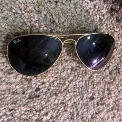 Ray Ban Gold Aviators