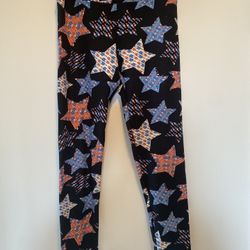 Lularoe 4th Off July Stars Leggings