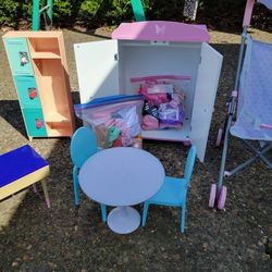 American Girl furniture and accessories