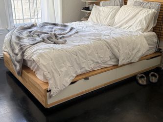 IKEA Mandal Storage Bed Frame size (FULL)