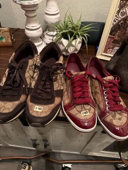 Coach Signature Sneakers – 2 Pairs