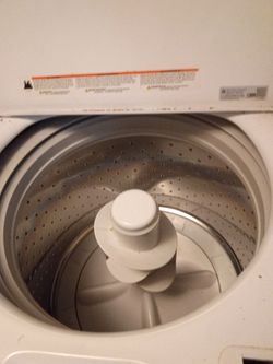 GE washer and dryer